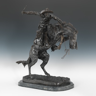 After Frederick Remington "Bronco