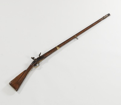 Flint Musket ca. 1800s Wood stock with