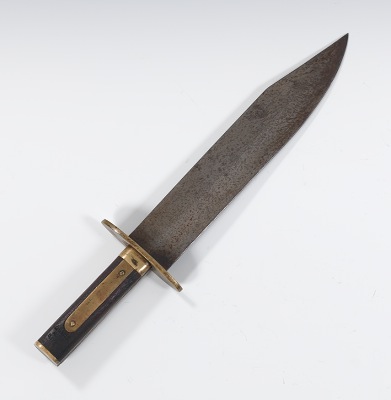 Marked Hicks Bowie Knife Cleveland 133965