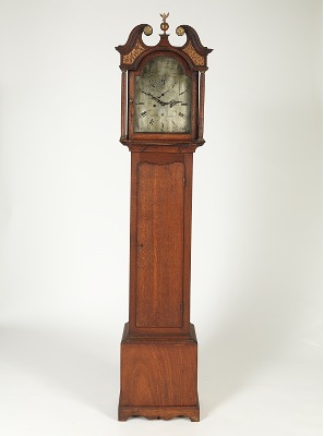 J N Robertson Armorial Long Clock 133974