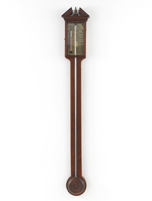 A Regency Stick Barometer 19th 13397c