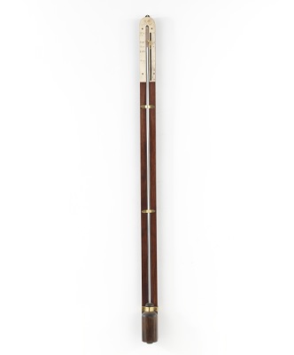 A George III Mahogany Stick Barometer 13397d