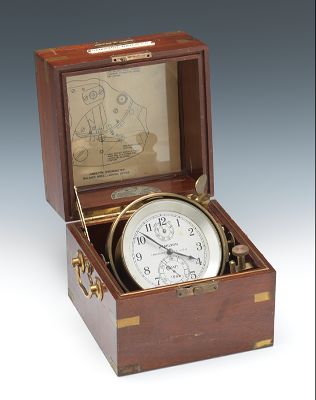 Hamilton U S Navy Marine Chronometer 13398a