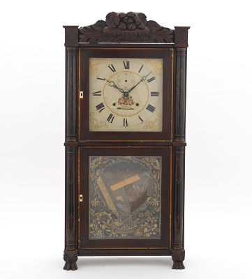 An Eli Terry & Sons Shelf Clock Two