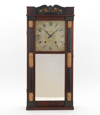 A Burr & Chittenden 8 Day Shelf Clock
