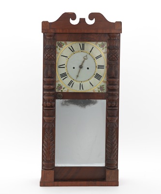 Abner Jones Mirror Shelf Clock 1339a3