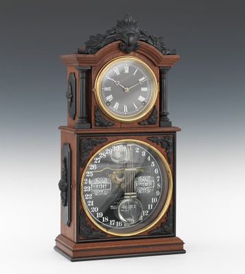An Ithaca Calendar Clock Co Parlor 1339ad