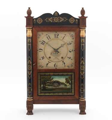 Charles Kirke Wooden Works Shelf Clock