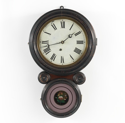 E. Ingraham Time Only Ionic Wall Clock