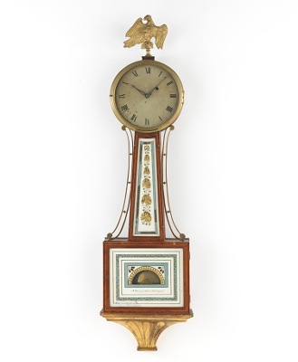 Banjo Clock early 1800 s Walnut 1339cc