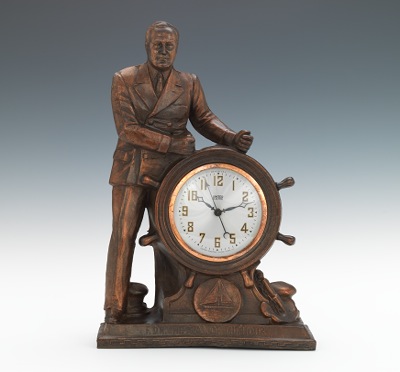 F.D.R The Man of The Hour Electric Clock