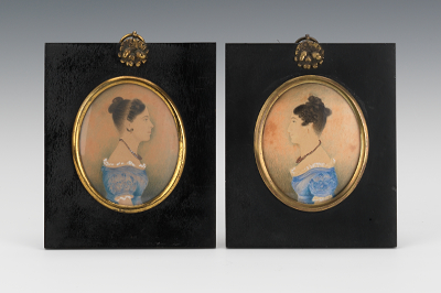 A Pair of Miniature Portraits of 1319a5