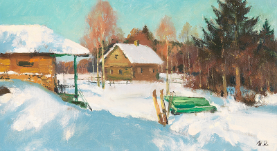 Mark Kremer (Russian b. 1928) "Winter