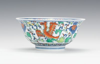 Chinese Porcelain Eggshell Enamel Dragon