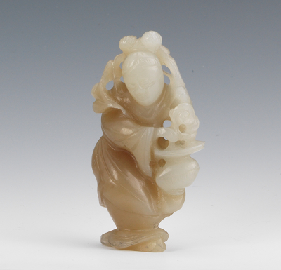 A Chinese Carved Jade Figure The 131a69
