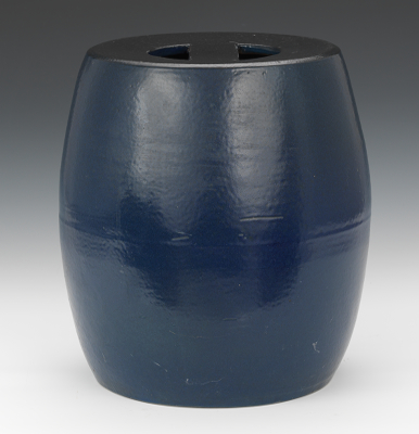 A Glazed Ceramic Garden Seat Simple 131a87