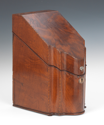 A Mahogany Knife Box British ca  131a9e