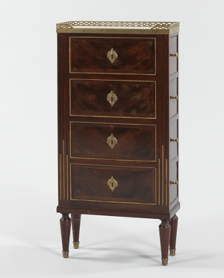 A Petite French Chest of Drawers