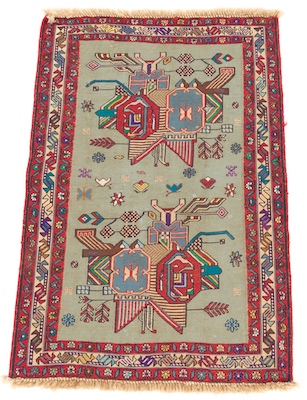 An Antique Soumak Flat Weave Carpet 131af9
