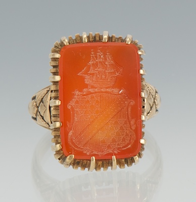 An Interesting Intaglio Ring ca  131b45