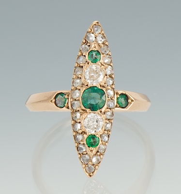A Ladies' Victorian Diamond and