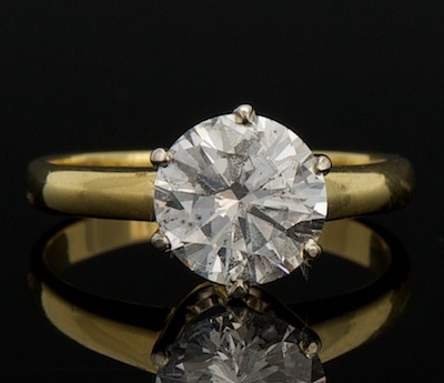 A Ladies Solitaire 2.21 Carat Diamond