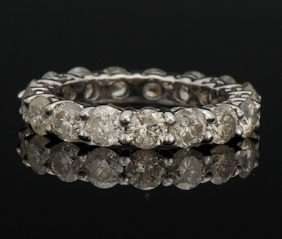 A Ladies' Diamond Eternity Band