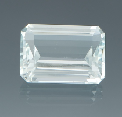 An Unmounted Natural Aquamarine 131c20