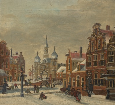 Dutch School (19th Century) Dutch Street