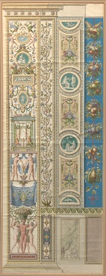 A Hand Colored Architectural Detail 131c47