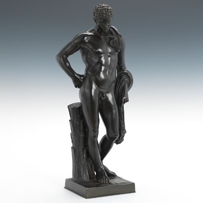 A Bronze Sculpture of Antinous 131c73