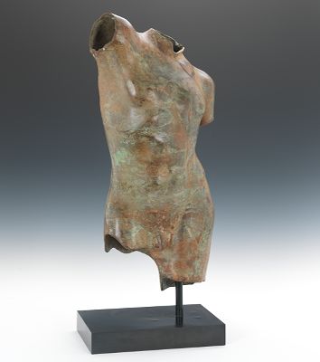 A Large Male Torso After the Antique