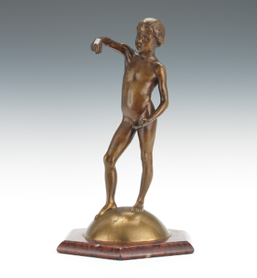 Continental Bronze Figure of a