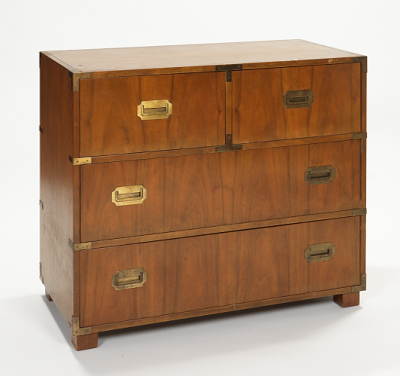 A Baker Campaign Style Four Drawer 131cac