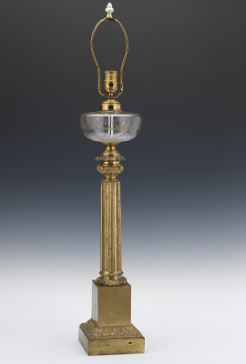 Gilt Bronze Table Lamp French ca  131d11