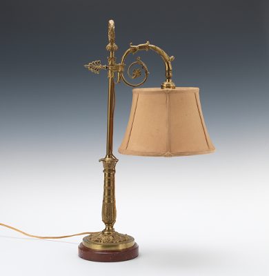 A Cast Bronze Table Lamp Most probably 131d1a