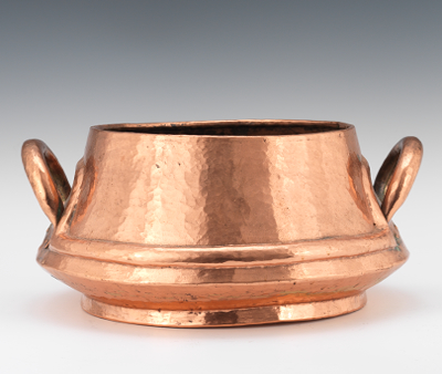 A Hammered Copper Arts and Crafts Pot