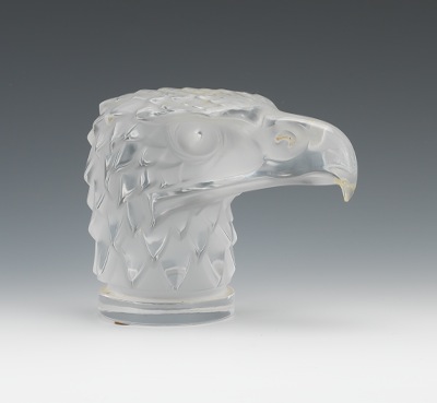 A Lalique Cast Glass Eagle Mascot 131d6c