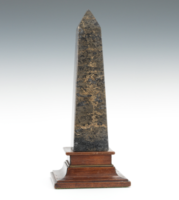 A Polished Stone Obelisk A handsome 131d67