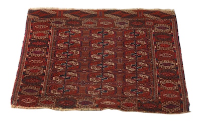 Turkomen Carpet 18 small medallions 131d79