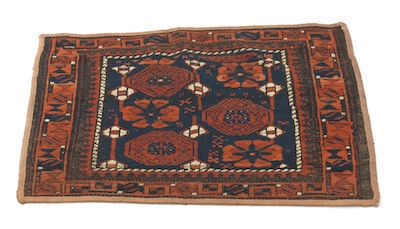 A Caucasian Carpet Fragment Small