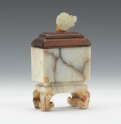 A Chinese Carved Hardstone Container 131d9e