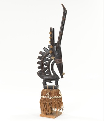 African Ceremonial Headdress with 131dc6