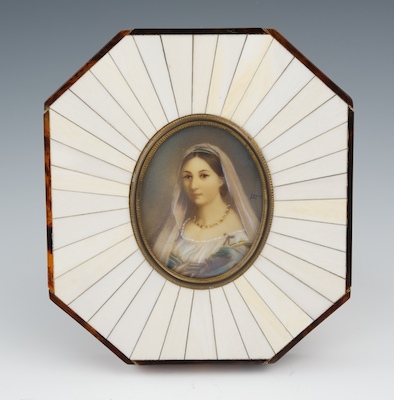 A Miniature Portrait of Henriette