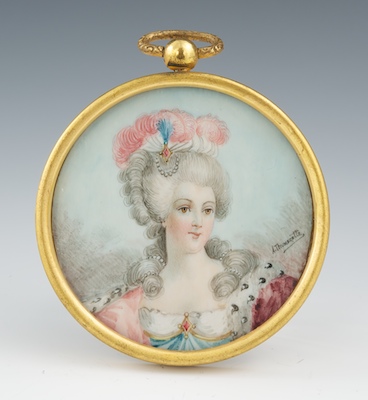 A Miniature Portrait of Marie Antoinette 131dd3