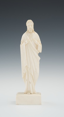 A Continental Ivory Figure of Jesus