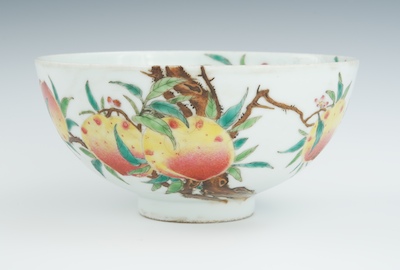 A Chinese Porcelain Peach Bowl