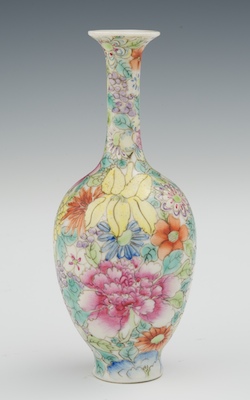 A Petite Millefleur Famille Enameled