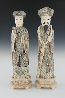 A Large Pair of Emperor and Empress 131f3d