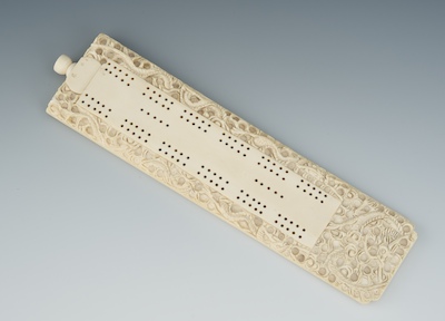 A Chinese Ivory Carved Cribbage 131f69